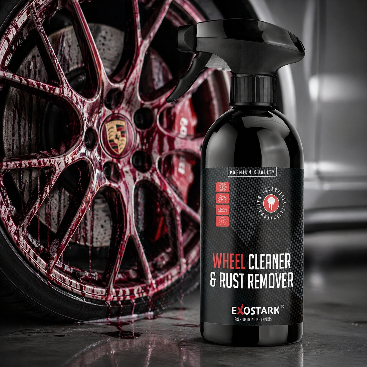 Wheel Cleaner & Rust Remover 500ml